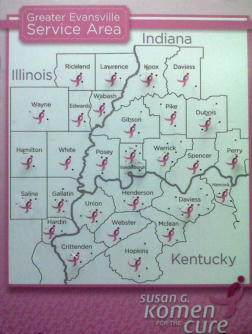 Map 2-Asset Mapping BCCP Program and Legislative Issues Beginning in 1991 our three states adopted a federal program to provide Breast and Cervical Cancer screening and treatment.