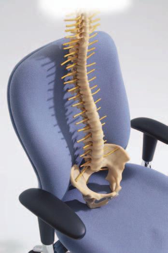 It affects the user s posture, the amount of effort required to maintain a position, the freedom to change positions, blood circulation and the maintenance of an even pressure on the spinal discs.