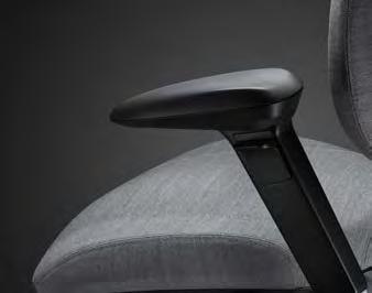 HEADREST Intuitively fitted headrest for support and relief.