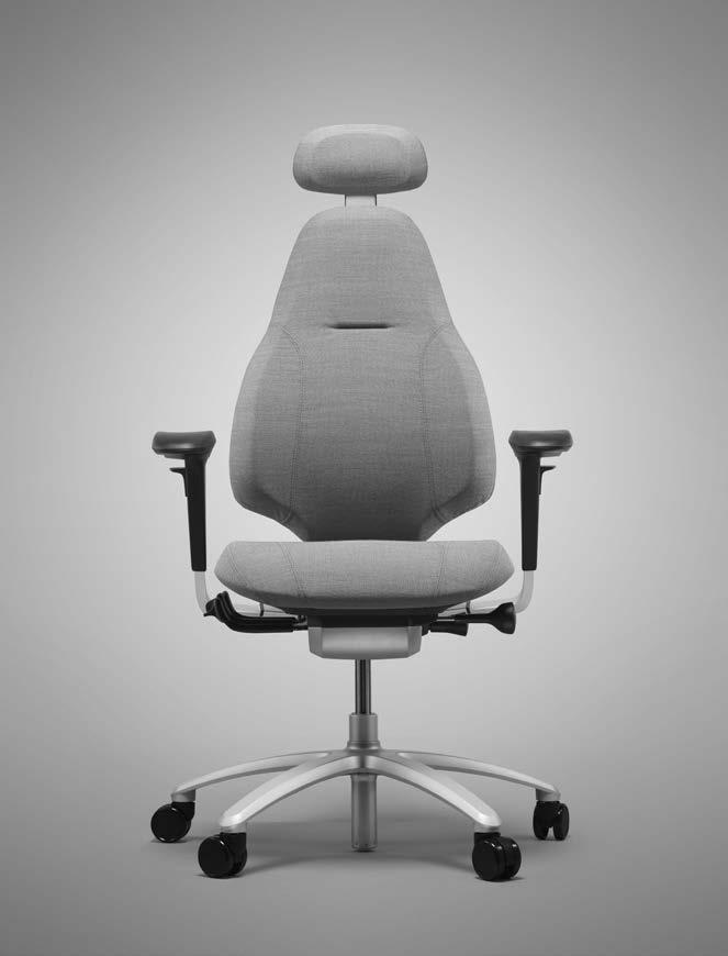 It is easily adapted for everyone, whatever your size or shape. This makes it a personal chair as well as a chair for the wider office.