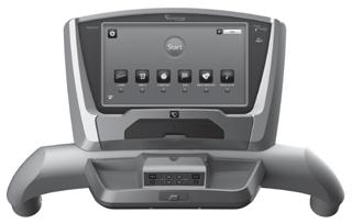 CARDIO CONSOLES With the T80 you can choose from three consoles to get the features most appropriate for your guests or residents.