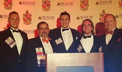 Page 4 125 years of The Delta Chi Fraternity By: Trent Mitchell, President, Delta Chi Fraternity The weekend of October 10 th, myself, VP Alex Goldstein and Housing Manager Mike Cholko headed down to