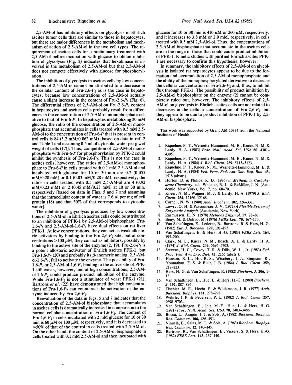 82 Biochemistry: Riquelme et al.