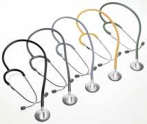 tristar The high quality stethoscope tristar with three different sized double chest-pieces for adults, children/babies and new-born children is outstandingly suitable for perfect auscultation in all