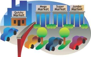 A 2002 study of more than 200 neighborhoods found that there are three times as many supermarkets in wealthy neighborhoods as in poor neighborhoods, and four times as many supermarkets in