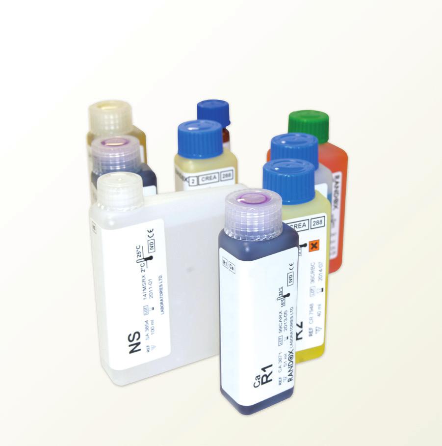 Randox Easy Fit reagents We are dedicated to providing reagents that fit perfectly with your laboratory needs.