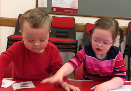 How your support is making an impact Support Y our support is vital to the continuation and development of our services that help people with Down s syndrome and their families across Scotland.