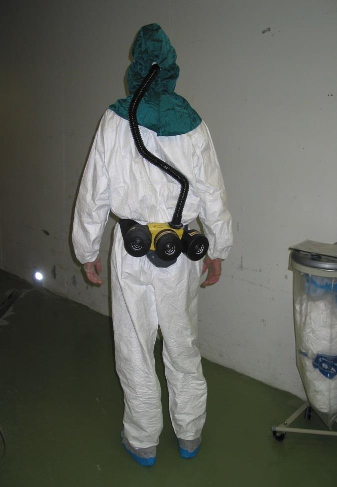 Personal protection equipment against contamination For
