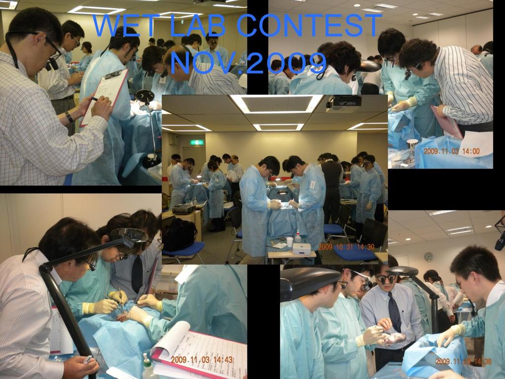 In the contest, young surgeon s surgical skill and