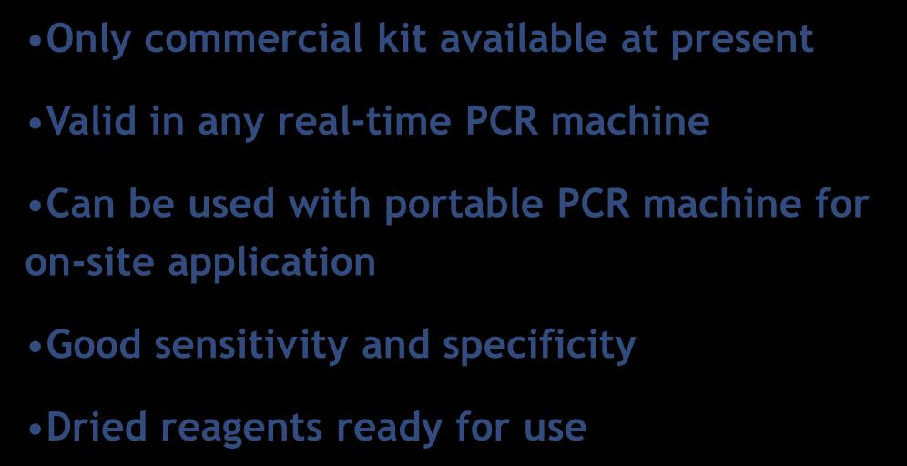 RESULTS Tetracore real-time PCR