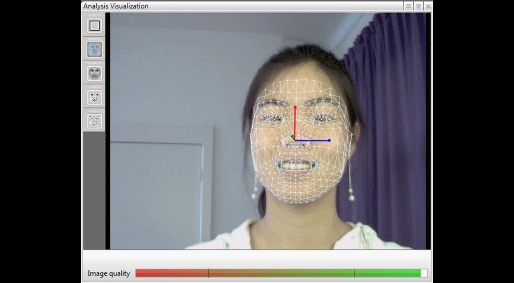 Manipulation check We used Facereader software to verify that our