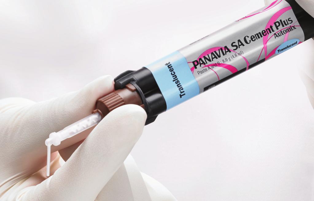 adhesively LutE onlays, PoStS and EVEn adhesion BrIDGES Strong. Smart. Beautiful. EFFortLESS curing new SMaLLEr EnDo tip! article number: #9-EU Are you looking for a real cementation solution?