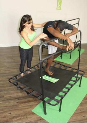 Only bbe members with a specialty license for the b bounder basics, b bounder SCULPT, b