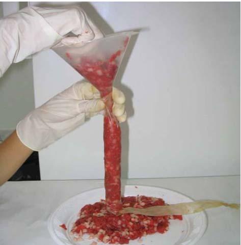 Looking into figure 4 and table 2, samples with 60% lean buffalo meat are not highly valued. Samples with 70% lean buffalo meat are highly valued both firmness and preference.