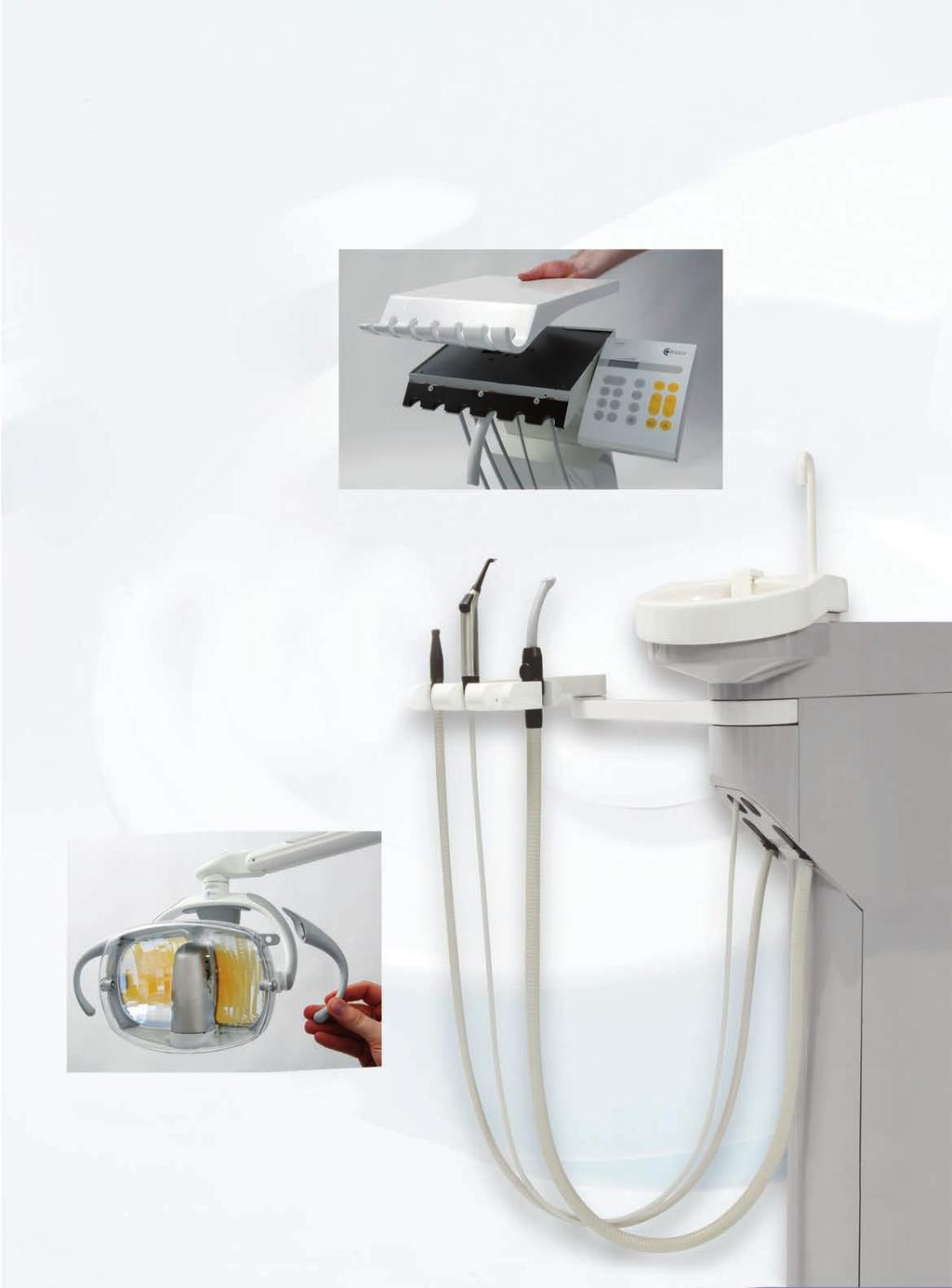 Safety First Ritter Contact Line systems are designed for quick and effective infection control.