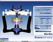 animation in real-time on the Ceramill Artex.