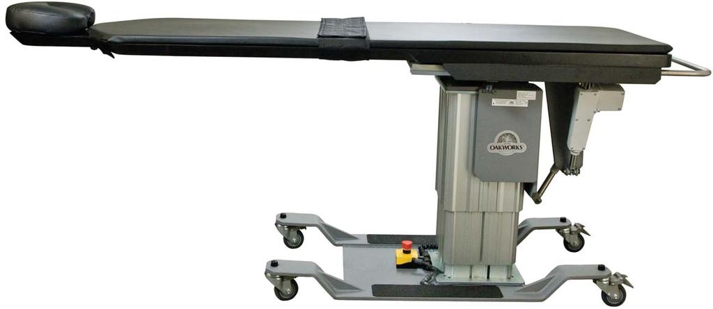 CFPM400 4 Movement Table Best Adjustable Height Range 26-44 Industry s Lowest 56 Metal Free Imaging Space Cost Effective 4 Movement Table 500 lbs.