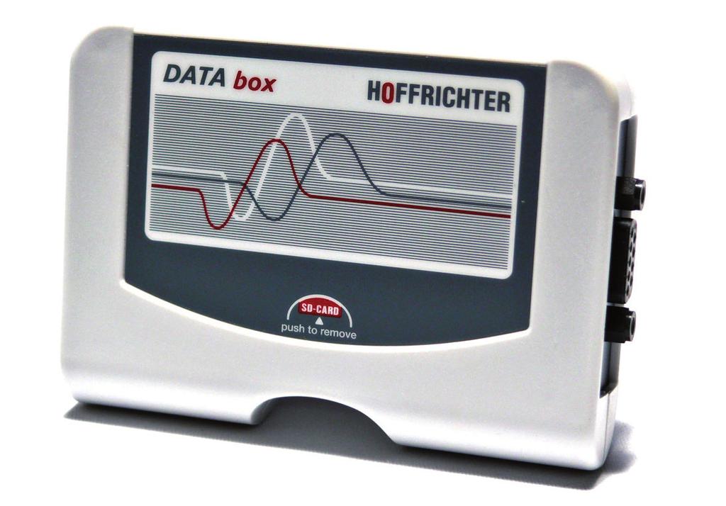 Communication with the Device Use of the DATA box The DATA box can store additional data such as oxygen partial pressure and pulse frequency.
