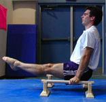 L Sit Press to Straddle Planche 5 7 reps hold each planche at least 3 sec.