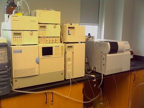 Methods and Materials Instrumentation 6 Shimadzu LC (2) LC-10ADvp Pumps SIL-HT Autosampler (low CTO-10AC Column Oven