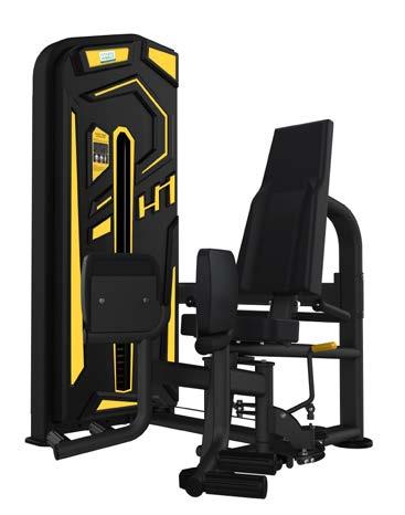 Hip Adductor FW- EVO-019 The front-loading weight stacks ensures easy handling and no