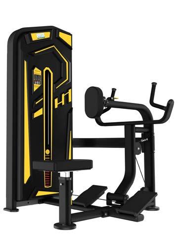 Seated Row FW- EVO-021 The linked motion arms make the strength training more balanced.