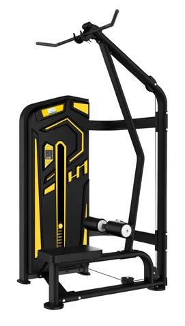 Lat Pull Down FW- EVO-009 Customized lower handles ensure the grips are much securer, help to align the