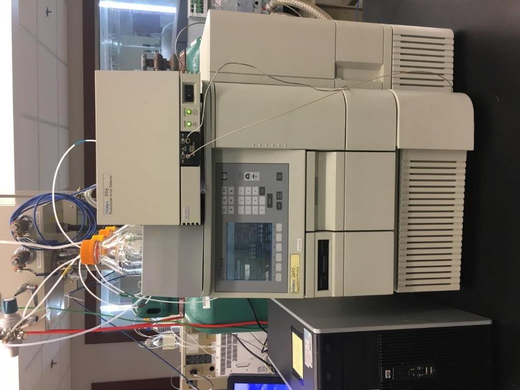 Waters 2695/996 PDA Waters 2695 HPLC with 120 sample autosampler with column oven.