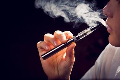 Vaping (the use of e-cigarettes) popular among teens Monitoring the Future is an annual survey of 8th, 10th, and 12th graders conducted by researchers at the University of Michigan, Ann Arbor, under