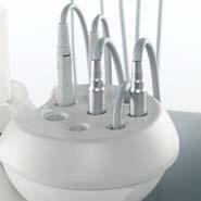The microbiological quality of the water inside the dental unit is guaranteed by utilisation of