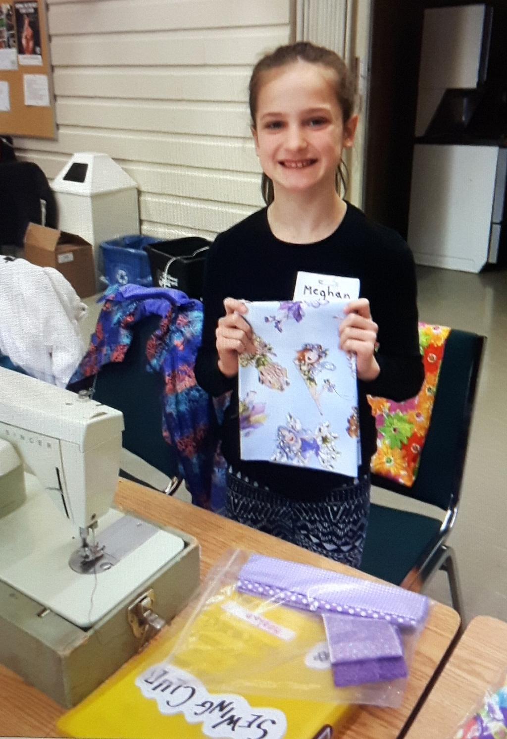 Norfolk 4-H Newsletter Association Update March 11, 2018 Sewing Club Press Reports by Kaia Foucault