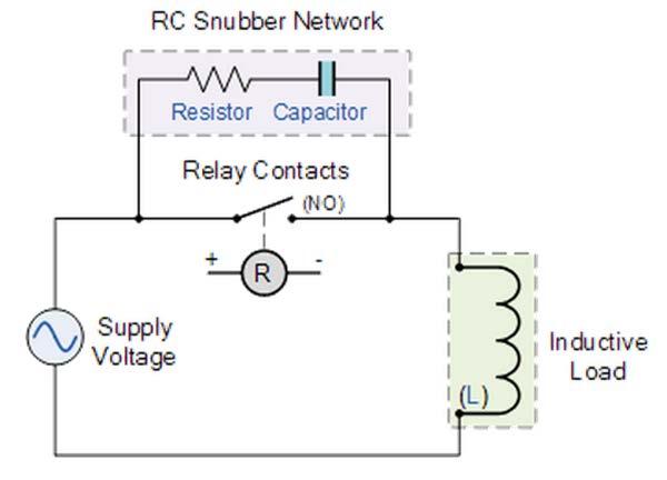 paralleelselt RC ahel (nn Snubber Network ehk sagedusfilter), nagu näha ka joonisel 3.