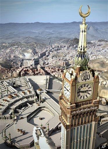 Royal Mecca clock, Mecca, S.
