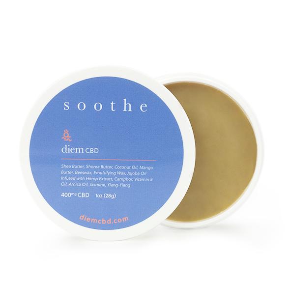 diemcbd Products. CBD TOPICAL Soothe Soothe is a must-have for anyone serious about skin health or pain management.