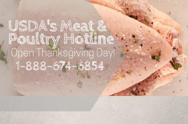 USDA s Meat and Poultry Hotline Recorded messages 24/7 Speak to a food safety specialist Monday through Friday from 10 a.m. to 6 p.m. EST Get answer to your food safety questions 24/7 at Ask Karen www.