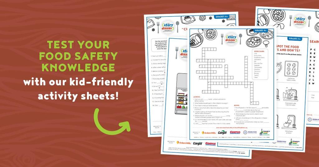 Kids Activity Sheets Available