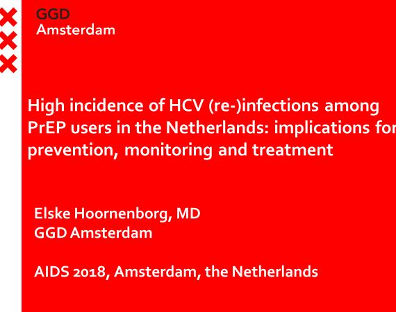 What about Hepatitis C? 376 MSM and TGW HCV prevalence: 4.