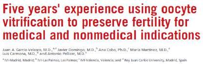 EXPERIENCES OF FERTILITY PRESERVATION Endometriosis n=38 (4%) Others n=13