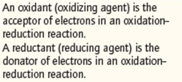 A strong oxidizing agent readily accepts electrons and has a positive E 0.
