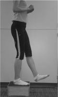 2% Single-Leg Hop Single Leg Squat Demonstrates leg strength and pelvic