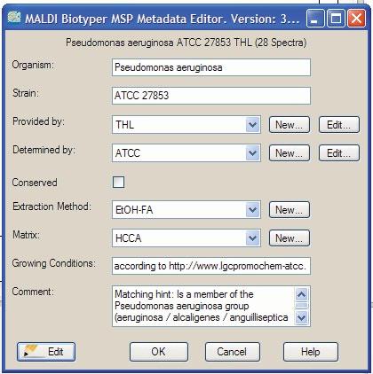 An Open and Comprehensive Database MALDI Biotyper integrates a ready to use reference library of microorganisms comprising thousands of individual strains of microorganisms.