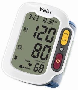 Pressure Monitor Wrist Type Blood Pressure Monitor Device 1 Criteria Device 2 Criteria Dimension 72 * 100 * 64 mm (W * H *D) Weight