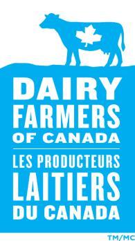 DAIRY FARMERS OF CANADA SUBMISSION TO THE STANDING COMMITTEE ON HEALTH: Proposed