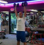 come back Perform a DB Bicep Curl by bring the dumbbells up