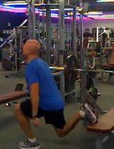 Finishers 9-12 Bulgarian Jump Squats Stand with your feet shoulder-width apart.