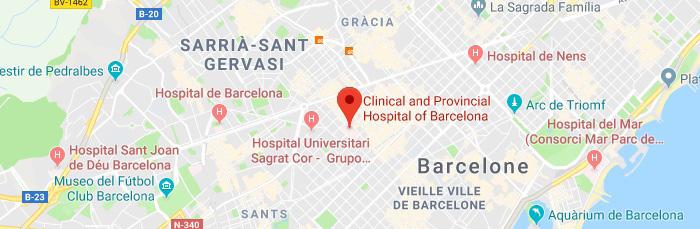 GENERAL INFORMATION COURSE VENUE: UNIVERSITY OF BARCELONA - HOSPITAL CLINIC UNIVERSITY OF BARCELONA School of Medicine - Hospital Clinic Anatomical Room