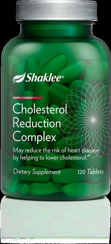 Detailed nutritional information can be found on the Cholesterol Reduction Complex supplement facts box. Every food provides nutrients beyond those listed above.