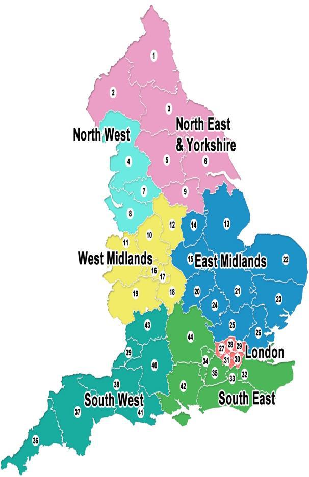 GIRFT Regional Hubs The 7 GIRFT Regional Hubs, formed last autumn, will have all gone live by the end of June, which means that they are now in a position to start providing systematic support for