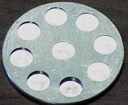 Average Difference (Specified Actual) Hole Depths in Central Aluminum Disk Specified) p ) p ) 0.0050 0.0025 0.0000-0.0025-0.0050 0.00500 0.00250 0.00000-0.00250-0.