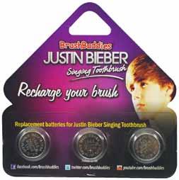 your Bieber Smile bright and healthy with soft nylon bristles.